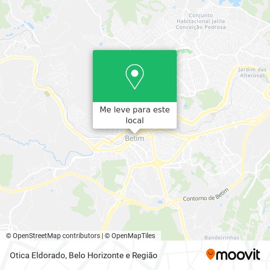 Otica Eldorado mapa