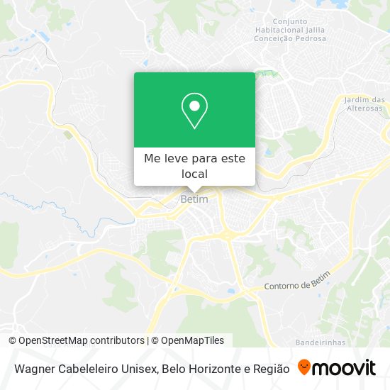 Wagner Cabeleleiro Unisex mapa
