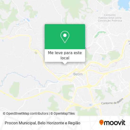 Procon Municipal mapa