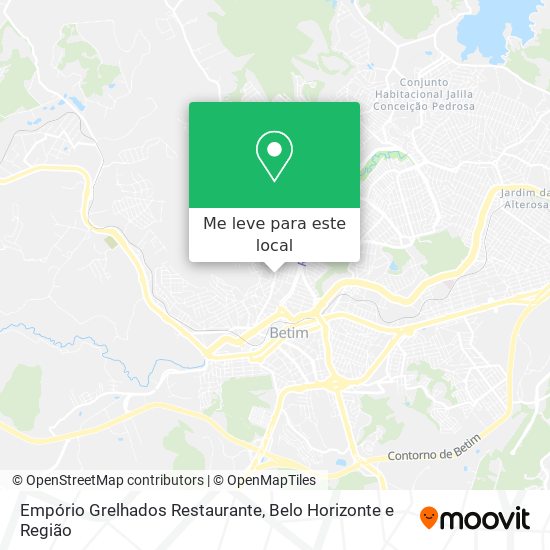 Empório Grelhados Restaurante mapa