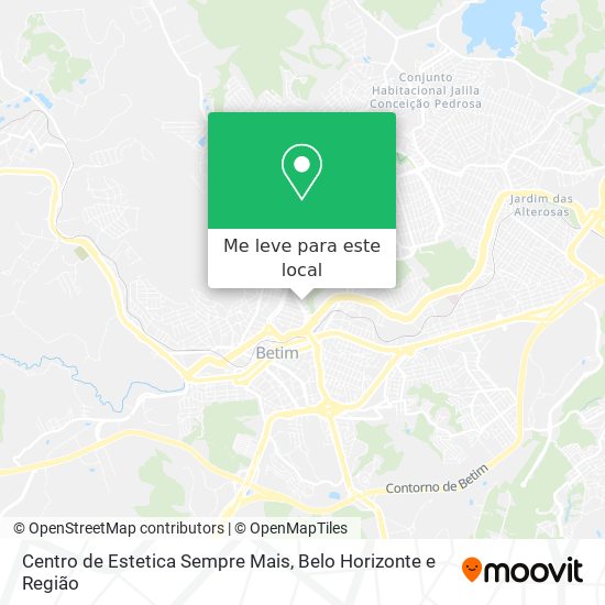 Centro de Estetica Sempre Mais mapa