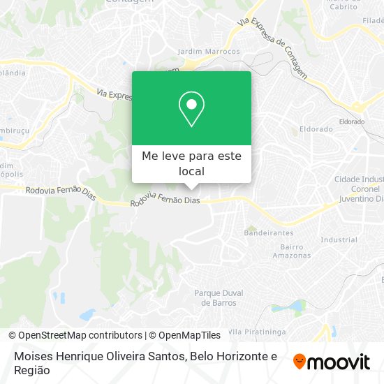 Moises Henrique Oliveira Santos mapa