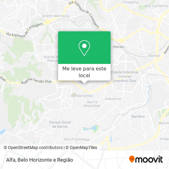 Alfa mapa