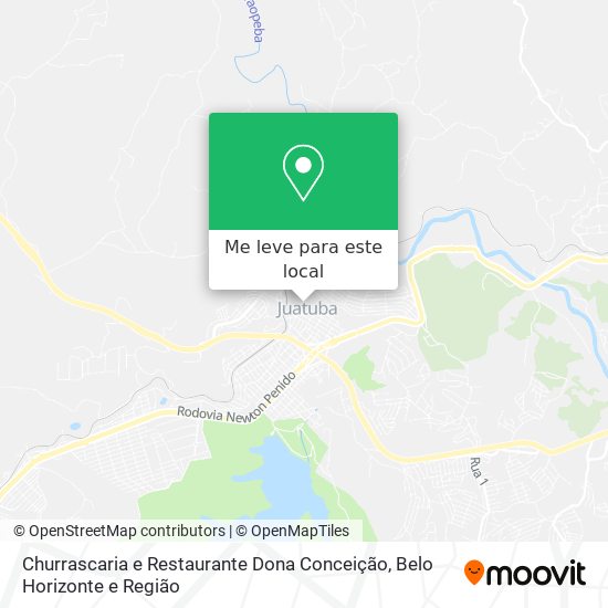 Churrascaria e Restaurante Dona Conceição mapa