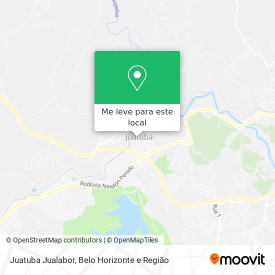 Juatuba Jualabor mapa