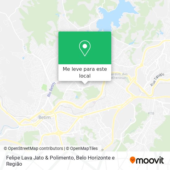Felipe Lava Jato & Polimento mapa