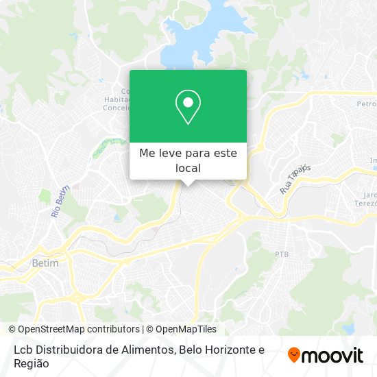 Lcb Distribuidora de Alimentos mapa
