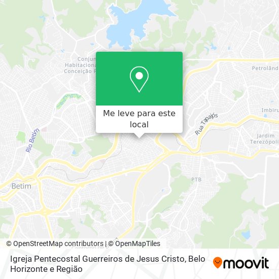 Igreja Pentecostal Guerreiros de Jesus Cristo mapa