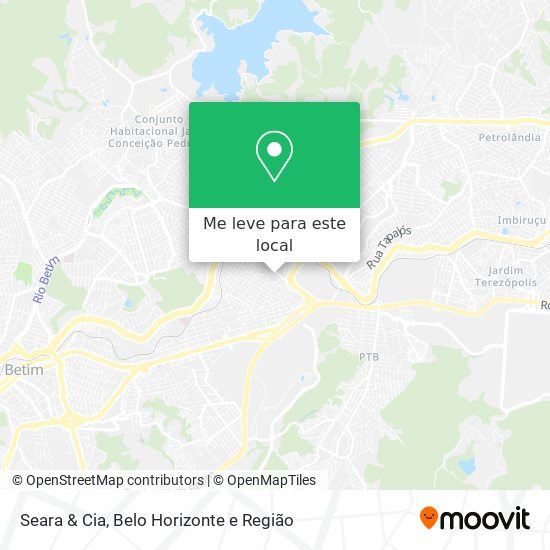 Seara & Cia mapa