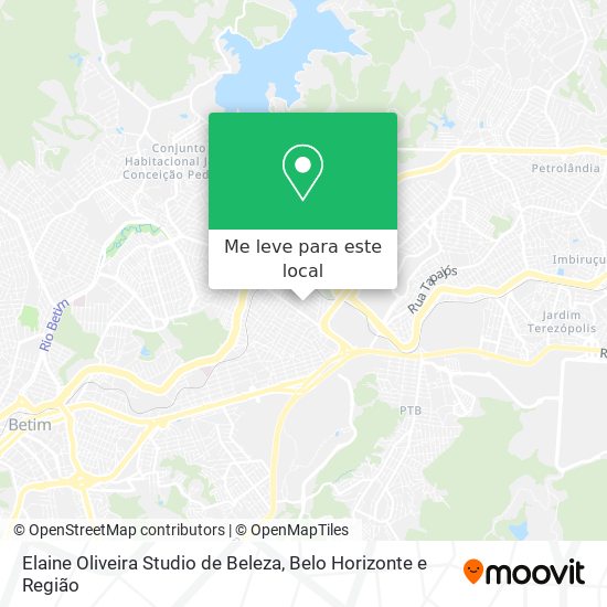 Elaine Oliveira Studio de Beleza mapa