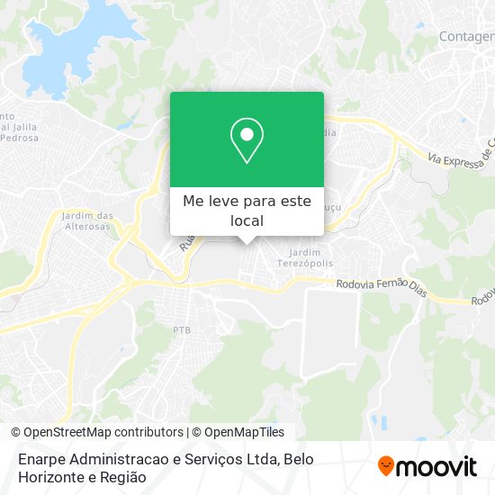 Enarpe Administracao e Serviços Ltda mapa