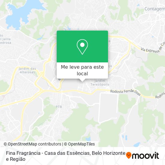 Fina Fragrância - Casa das Essências mapa