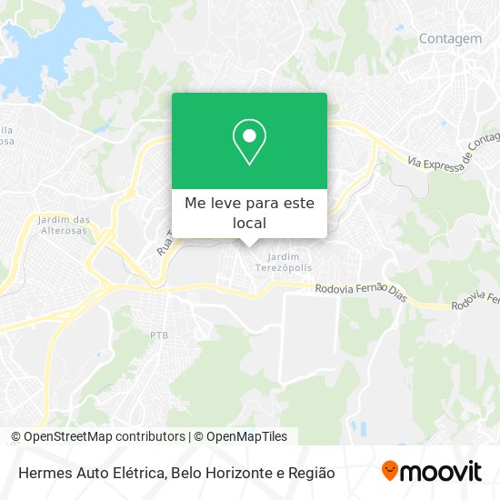 Hermes Auto Elétrica mapa