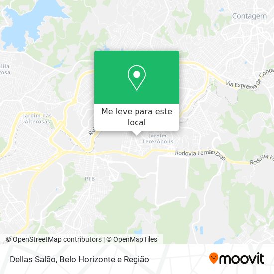 Dellas Salão mapa