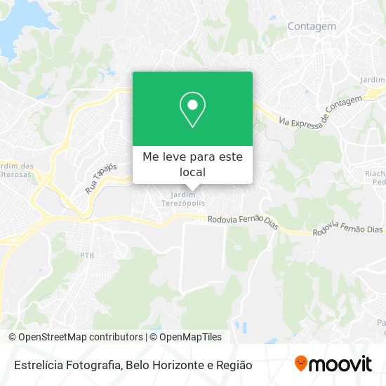 Estrelícia Fotografia mapa