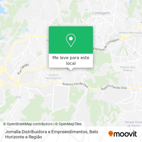 Jomalia Distribuidora e Empreendimentos mapa