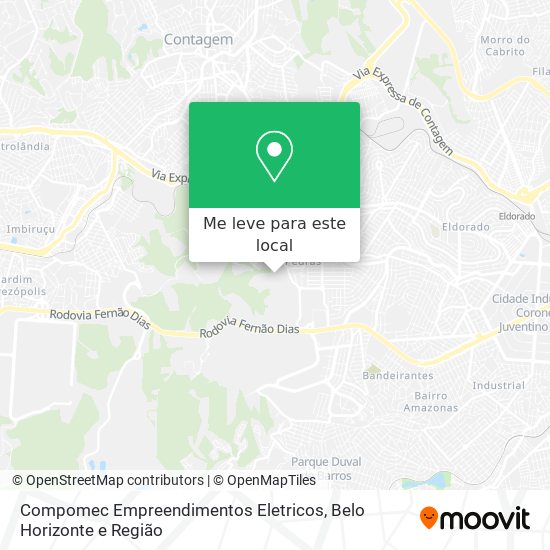 Compomec Empreendimentos Eletricos mapa
