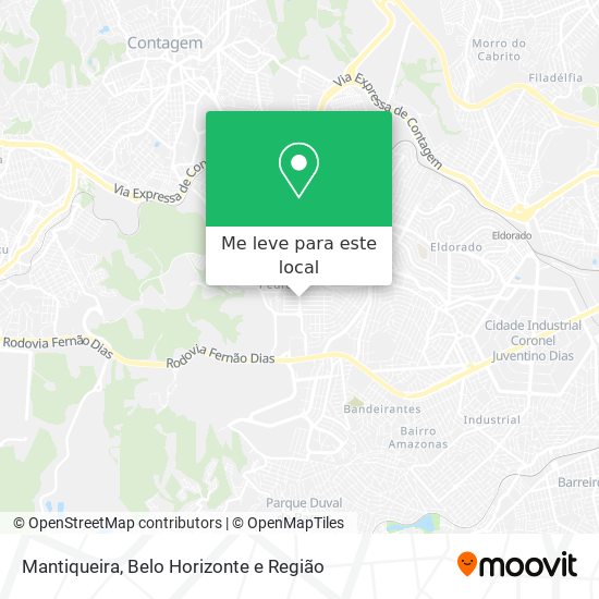 Mantiqueira mapa