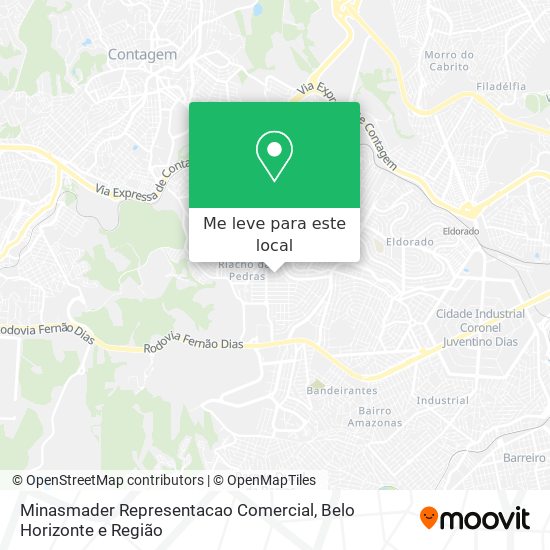 Minasmader Representacao Comercial mapa