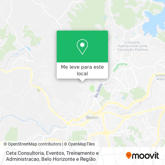 Ceta Consultoria, Eventos, Treinamento e Administracao mapa