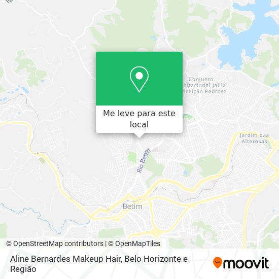 Aline Bernardes Makeup Hair mapa