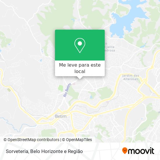 Sorveteria mapa
