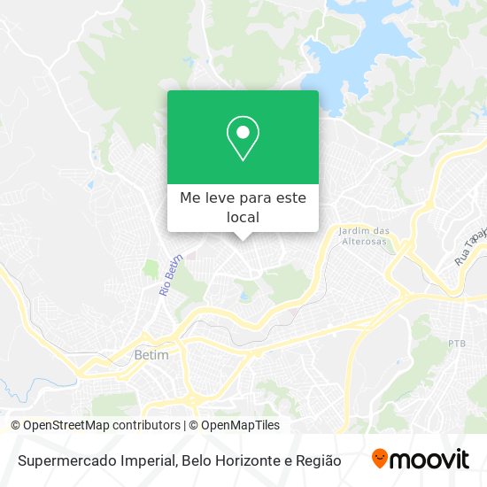 Supermercado Imperial mapa