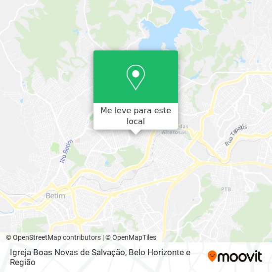 Igreja Boas Novas de Salvação mapa