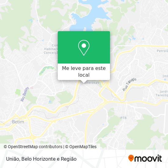 União mapa