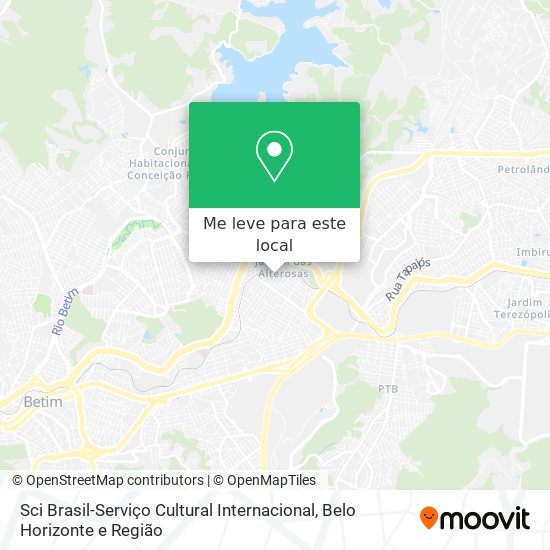 Sci Brasil-Serviço Cultural Internacional mapa