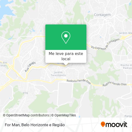 For Man mapa