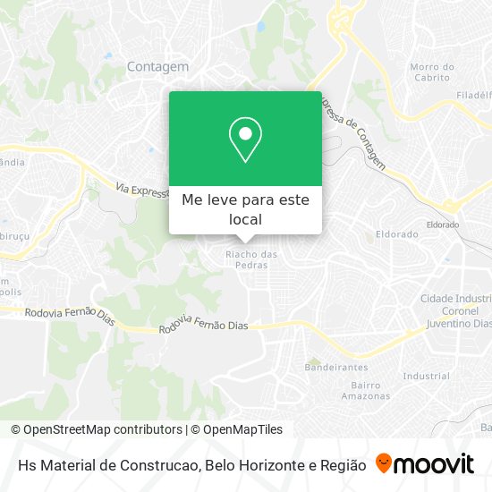 Hs Material de Construcao mapa