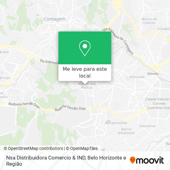 Nsa Distribuidora Comercio & IND mapa