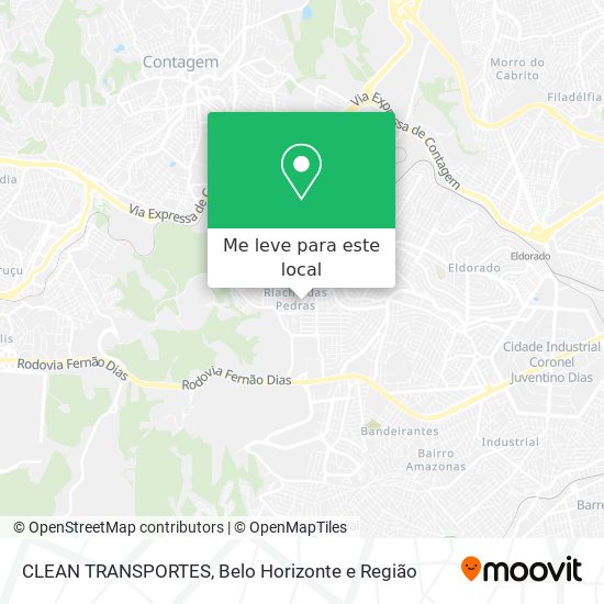 CLEAN TRANSPORTES mapa