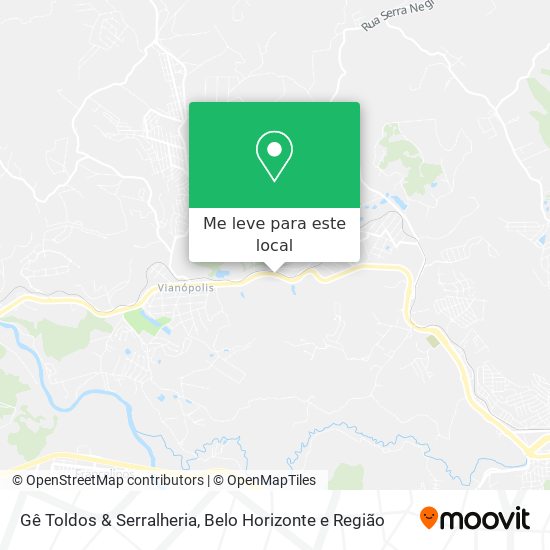 Gê Toldos & Serralheria mapa