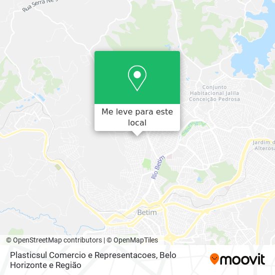 Plasticsul Comercio e Representacoes mapa