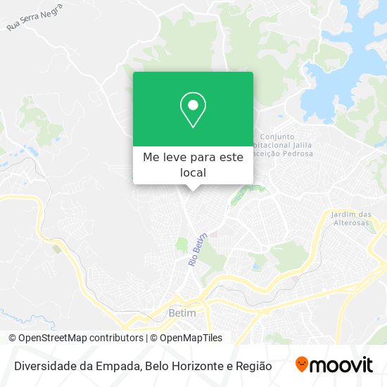 Diversidade da Empada mapa