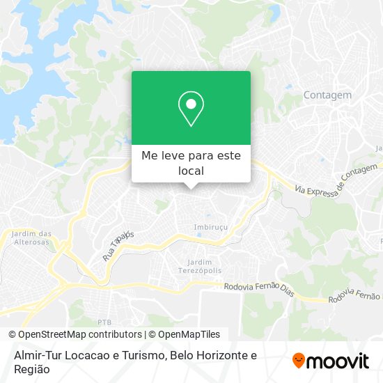 Almir-Tur Locacao e Turismo mapa