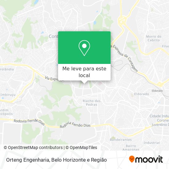 Orteng Engenharia mapa