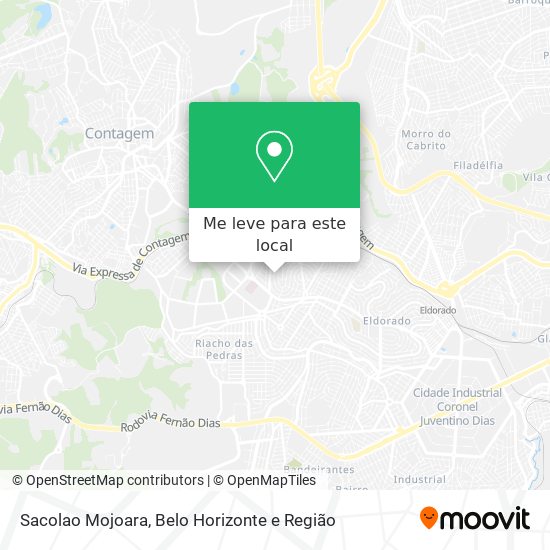 Sacolao Mojoara mapa