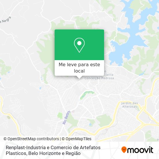 Renplast-Industria e Comercio de Artefatos Plasticos mapa