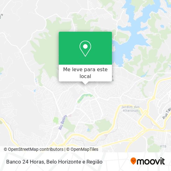 Banco 24 Horas mapa
