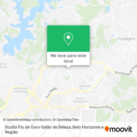 Studio Fio de Ouro-Salão de Beleza mapa