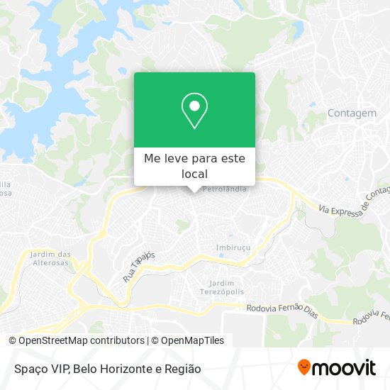 Spaço VIP mapa