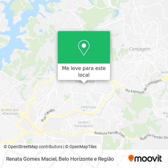Renata Gomes Maciel mapa