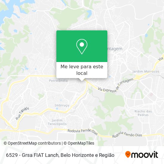 6529 - Grsa FIAT Lanch mapa
