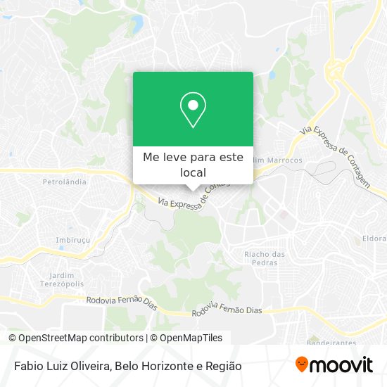Fabio Luiz Oliveira mapa