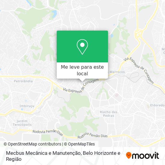 Mecbus Mecânica e Manutenção mapa