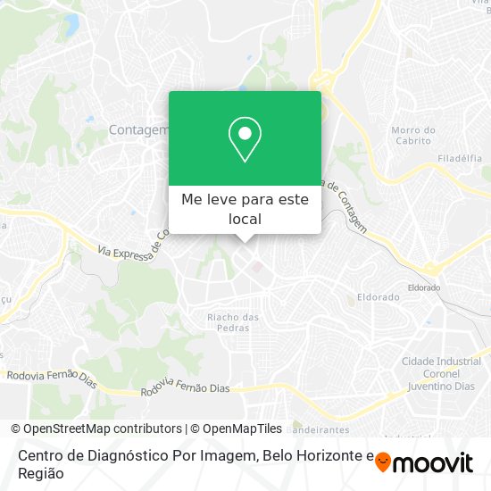 Centro de Diagnóstico Por Imagem mapa