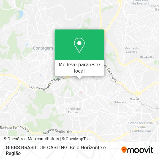 GIBBS BRASIL DIE CASTING mapa